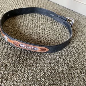 Men’s Leather Western Belt
